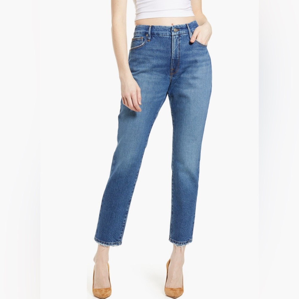 Good American Woman’s Good Classic Straight Leg Jean